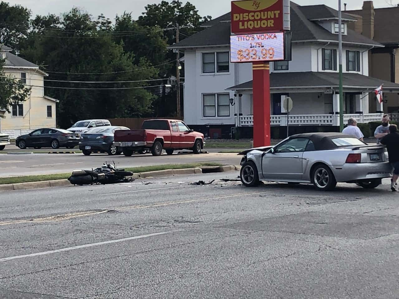 Two Injured In Separate Motorcycle Crashes In Wichita Country 101 3 KFDI