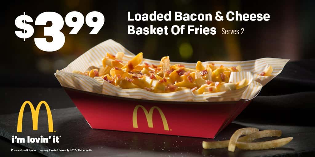 McDonald's Is Testing Out Bacon Cheese Fries 95.1 WAYV