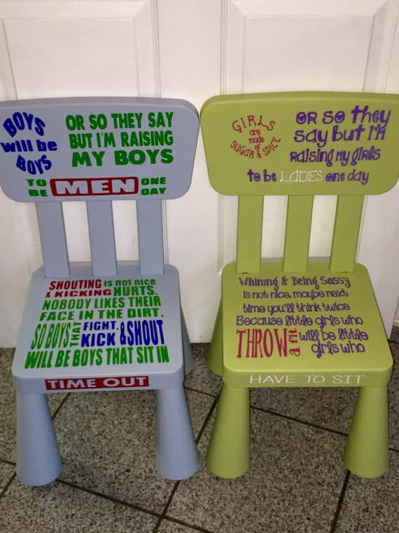 New Trend Personalized Time Out Chairs For Kids Photo 98 7 Wnns Springfield S Best Variety