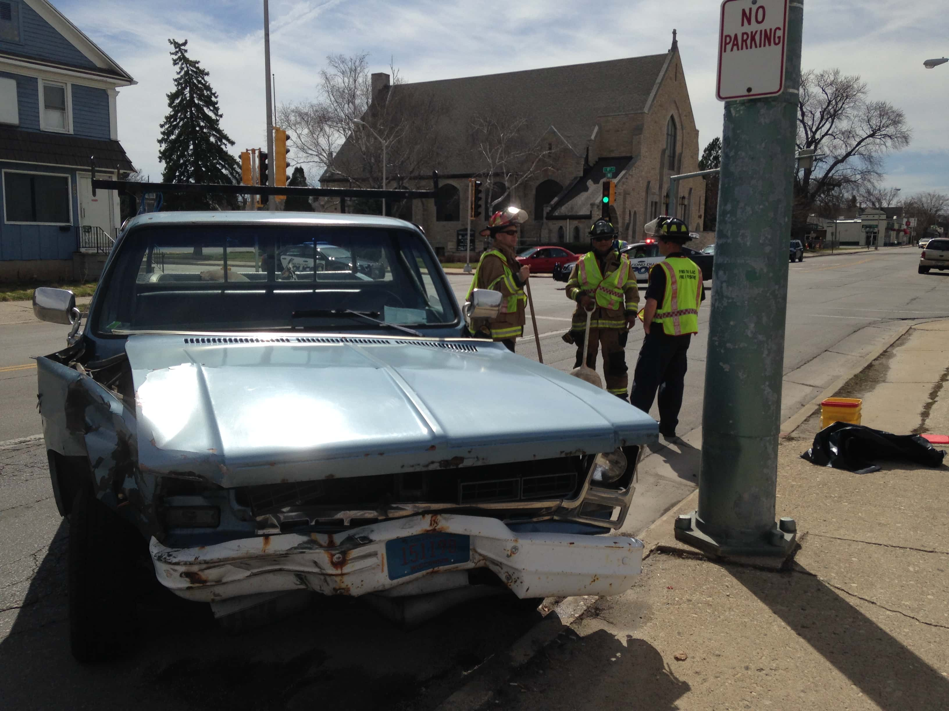 4-15-15 Two Vehicle Accident Sends Two People To The Hospital | Radio Plus