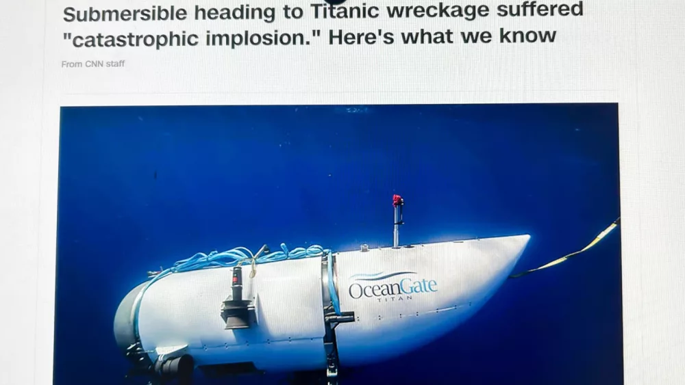 Us Coast Guard Says Salvaged Debris From Titan Submersible Contains