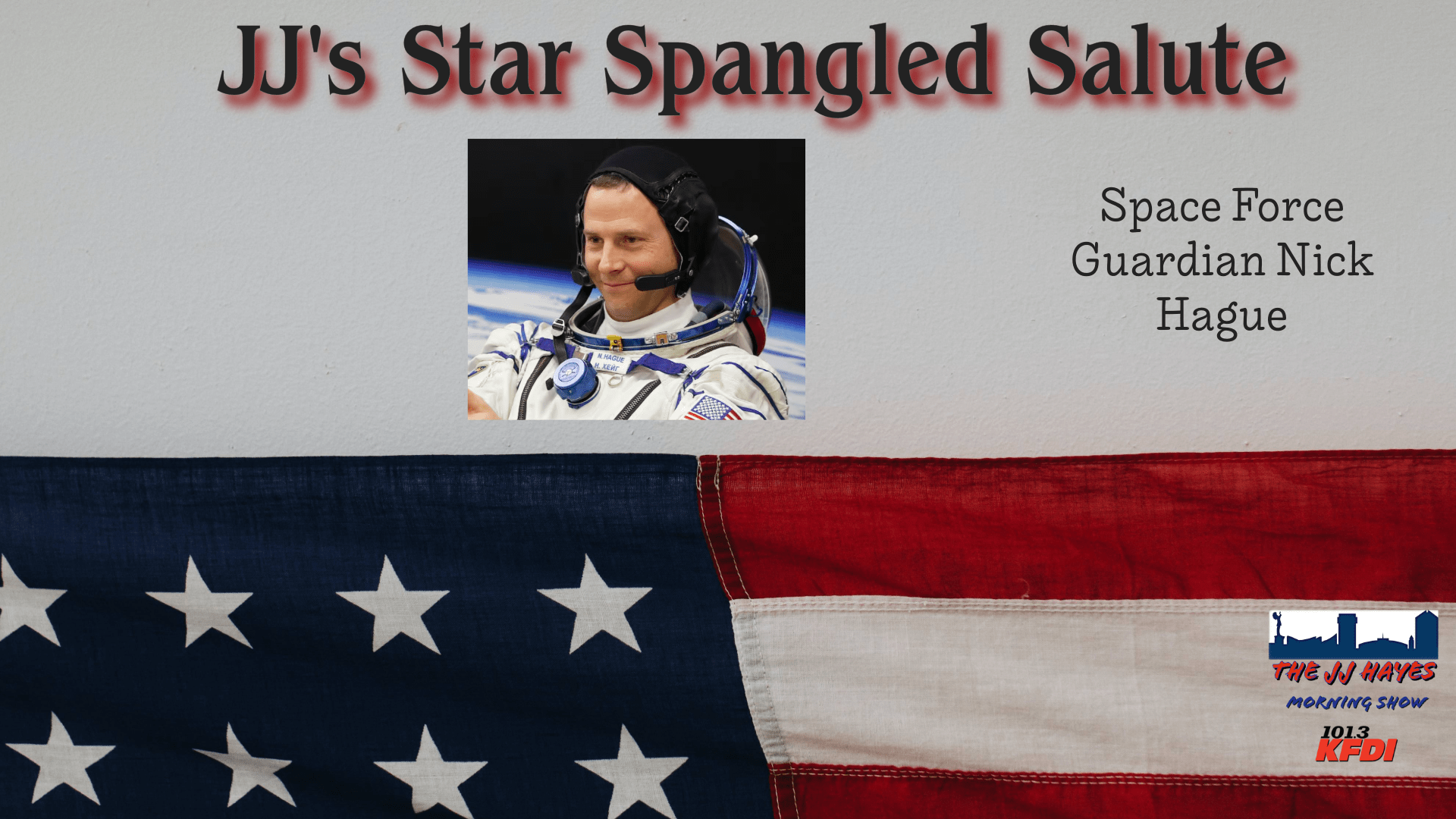 Jj S Star Spangled Salute Kansas Native Is First Space Force Guardian