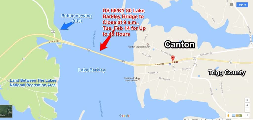 Update Existing Us 68 Ky 80 Lake Barkley Bridge At Canton In