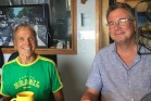 Dr Nigel Taylor and Norm Bezona