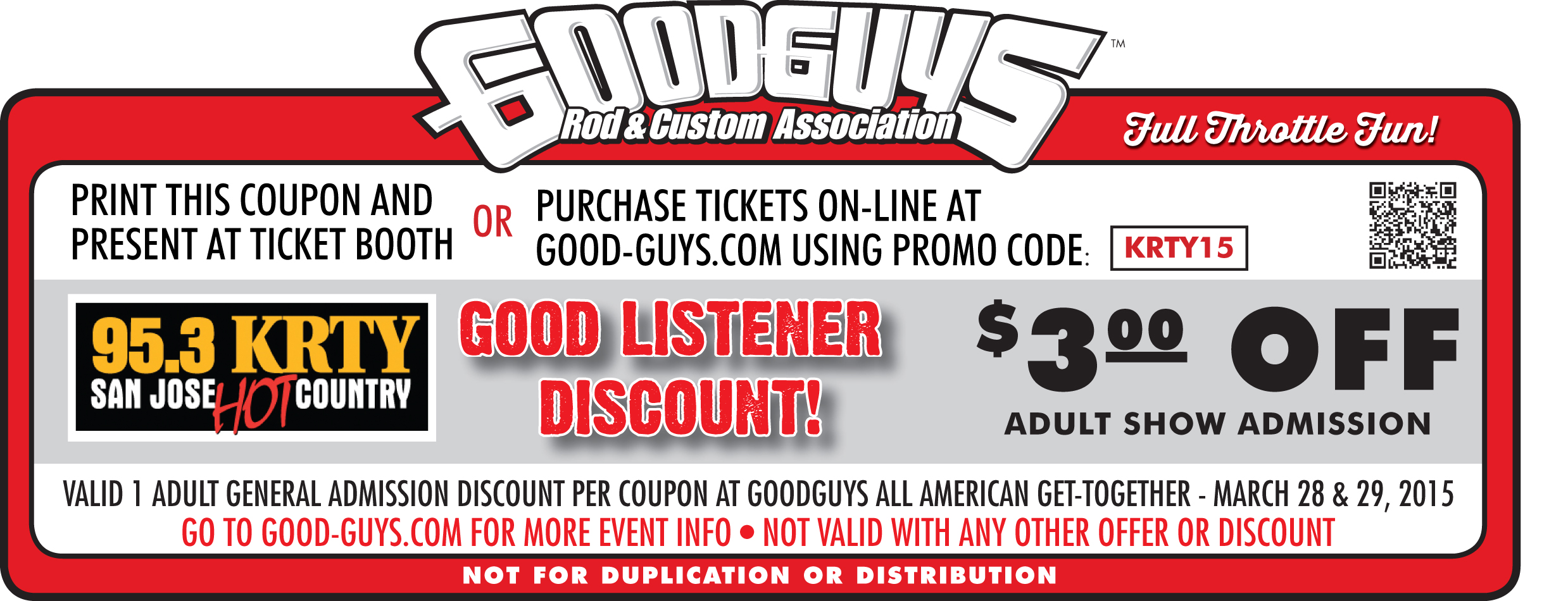 Good Guys 33rd Annual All American Get Together | 95.3 KRTY