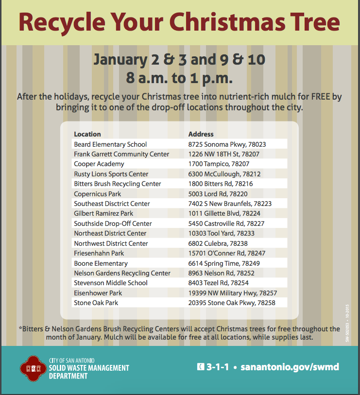 news old christmas tree recycling drop off centers open news old christmas tree recycling drop off centers open