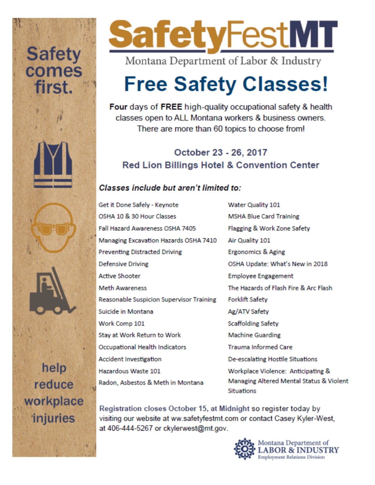 SafetyFest MT – Billings