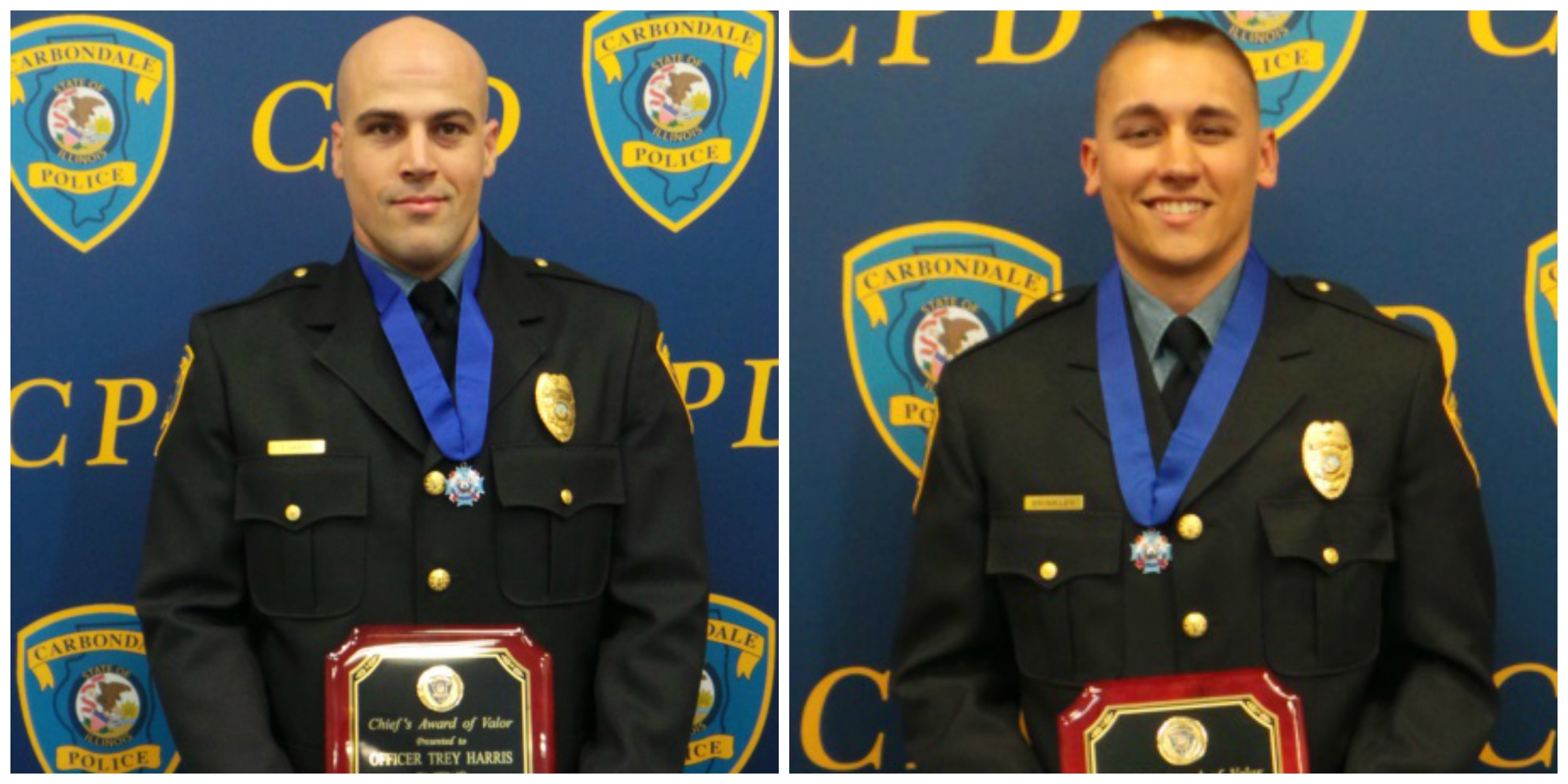 Carbondale officers receive medals of valor WJPF News Radio