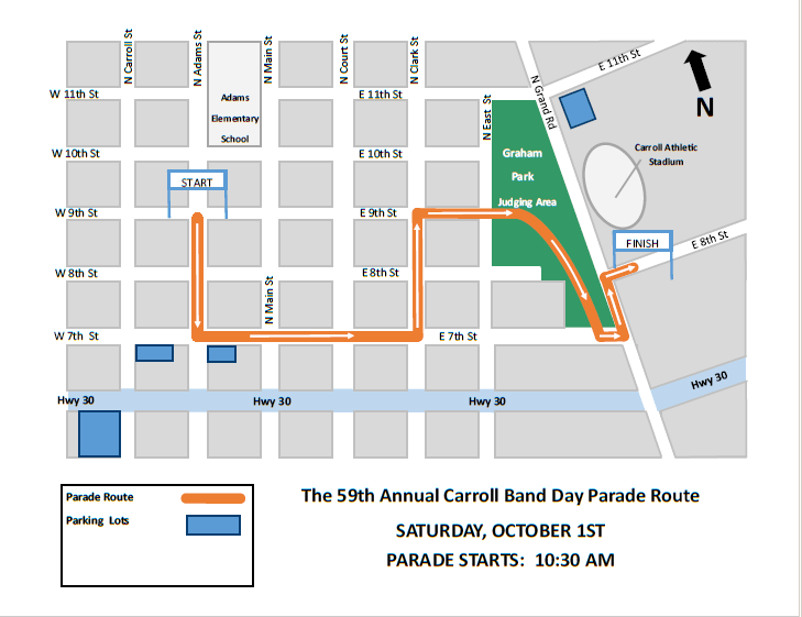 Some Changes In Store For 59th Annual Band Day Parade Carroll