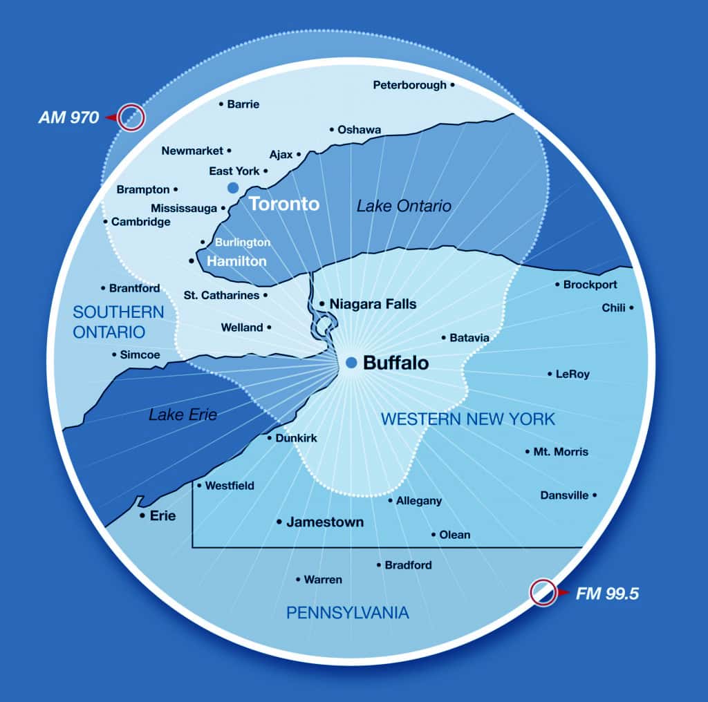AM FM Coverage Map - colored