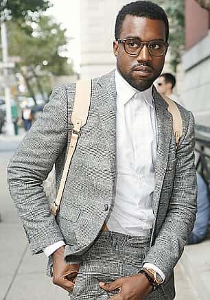 Kanye West, outside the Proenza Schouler Spring 2009 Fashion Show on 10th October, wearing original Sol Moscot glasses, and saying he may do a collaboration with them soon.
Pictured: Kanye West
Ref: SPL48305 100908
Picture by: Elizabeth Lippman / Splash News
Splash News and Pictures
Los Angeles: 310-821-2666
New York: 212-619-2666
London: 870-934-2666
photodesk@splashnews.com