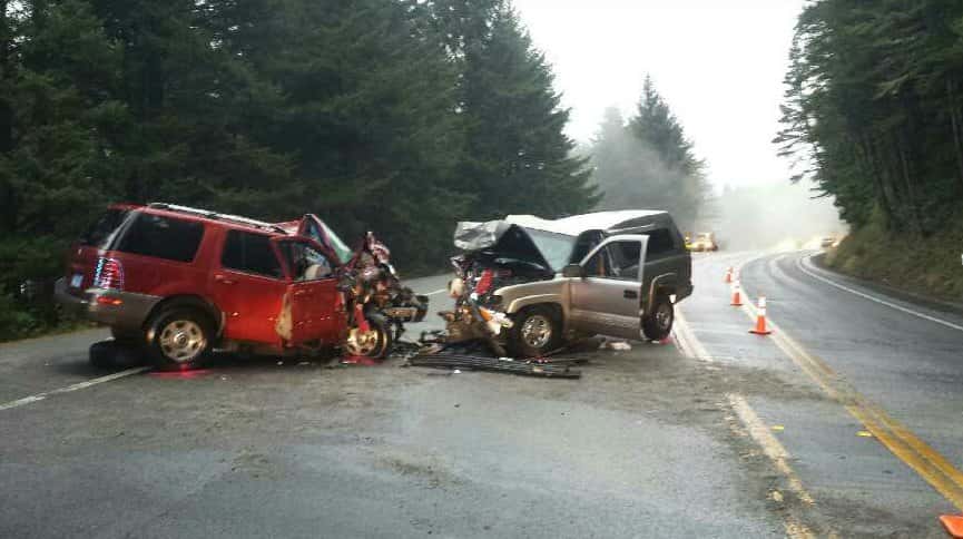 Fatal Head-On Crash on Highway 101 In Oregon ...