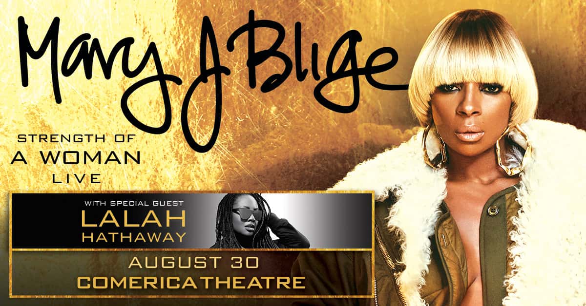 Mary J Blige Strength of a Woman Tour