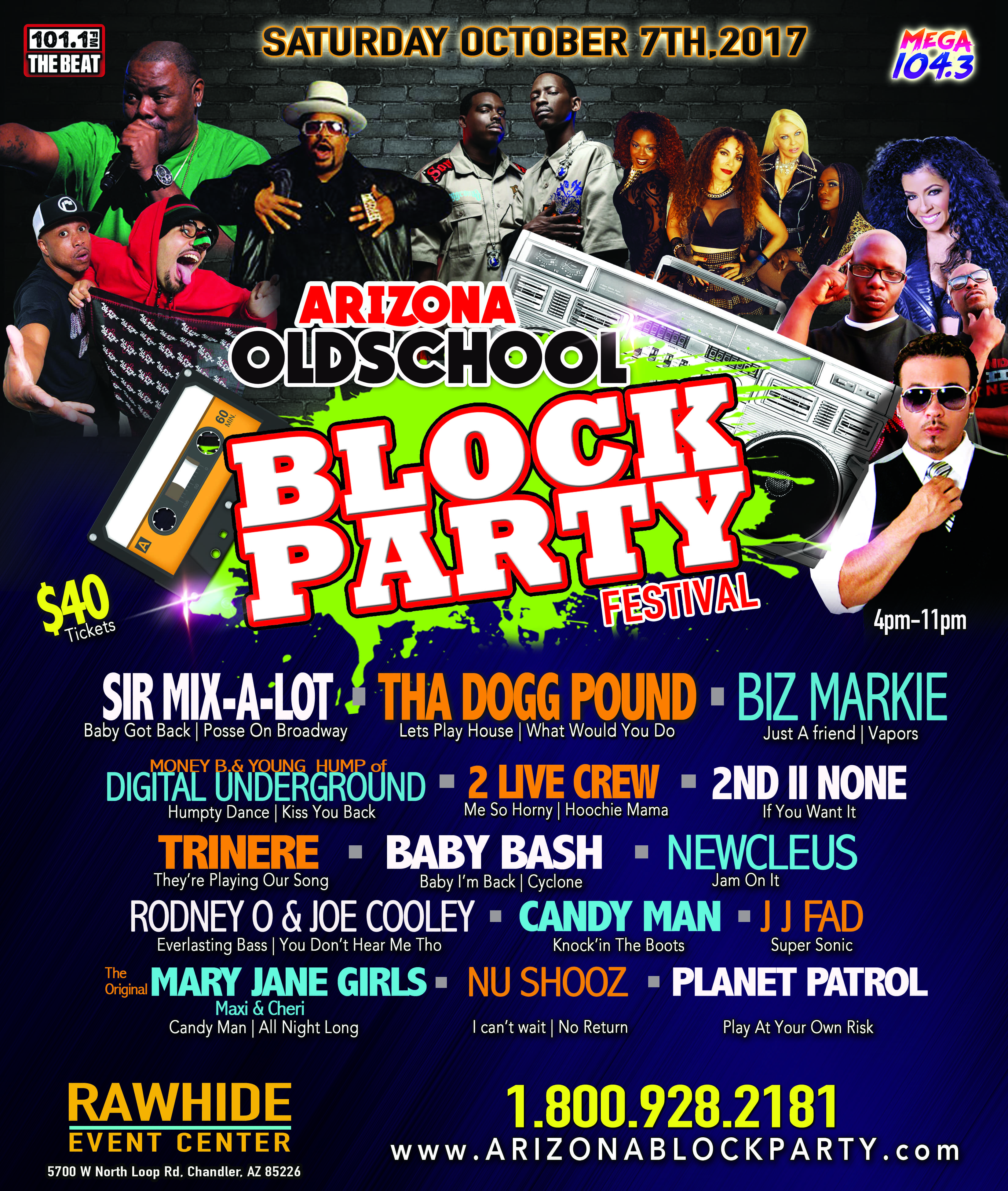 The Arizona Old School Block Party