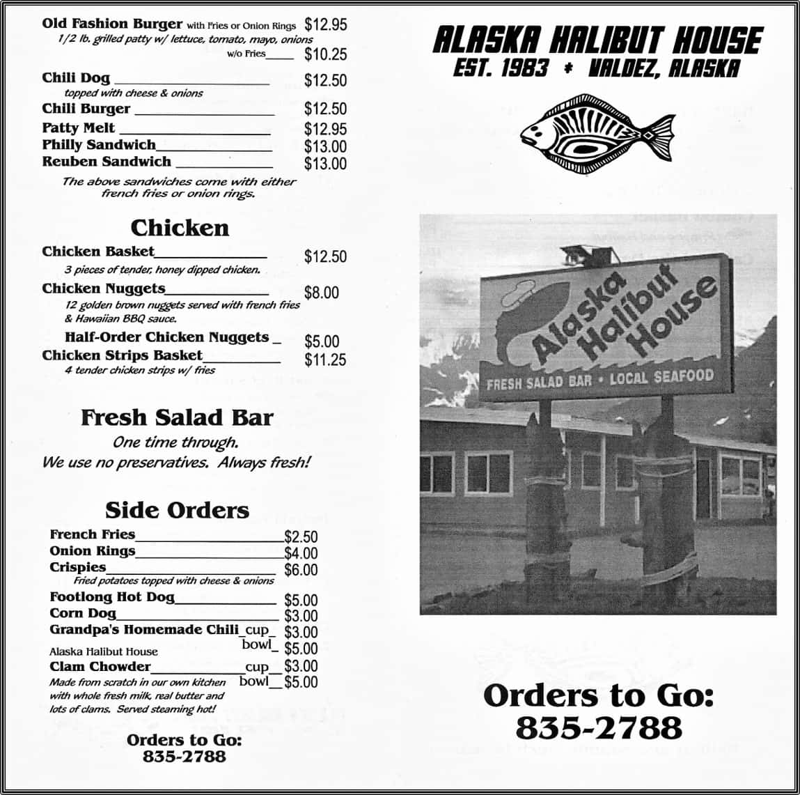 Alaska Halibut House KVAK