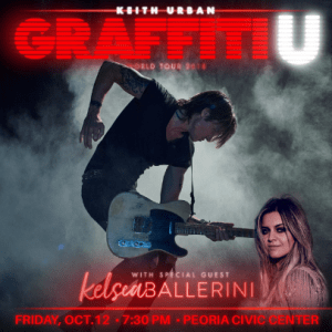KEITH URBAN and KELSEA BALLERINI in Peoria