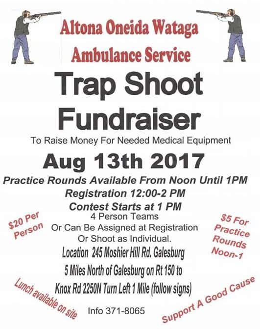 AO&W Ambulance Service Trap Shoot Fundraiser