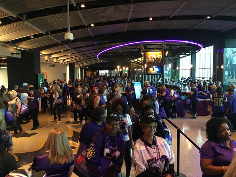 Photos Ladies Night For Ravens Fans At The 10th Annual A Purple