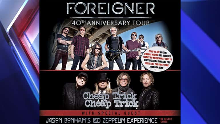 foreigner tour