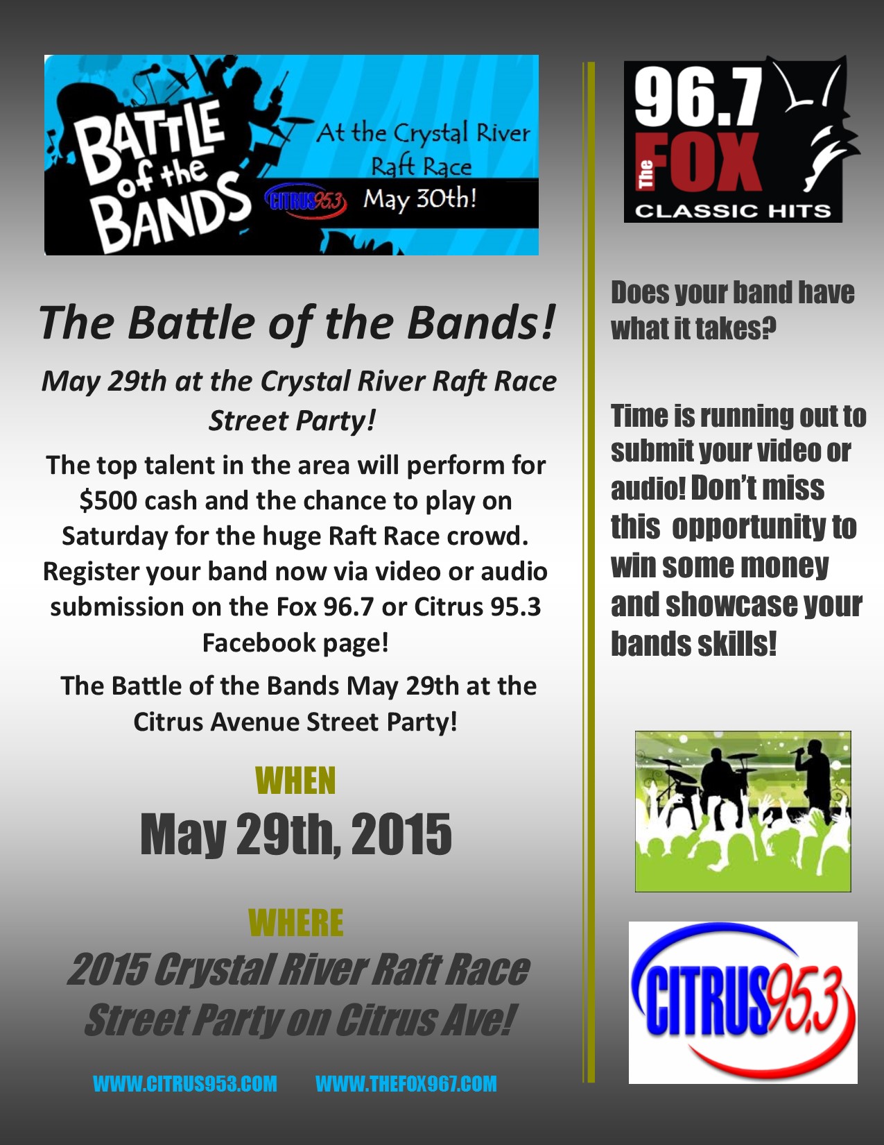 Battle of the Bands 96.7 The Fox