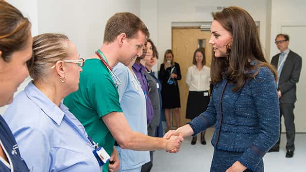 Duchess Kate visits first responders, survivors of London Bridge terror attack