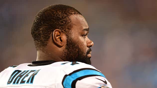 'Blind Side' Michael Oher released from Panthers