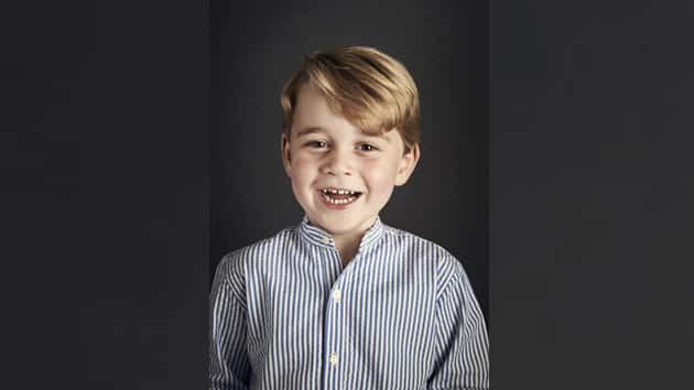 Prince George beams in official photo ahead of fourth birthday Prince George beams in official photo ahead of fourth birthday