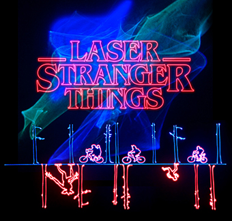 Laser Stranger Things at Flandrau Science Center & Planetarium