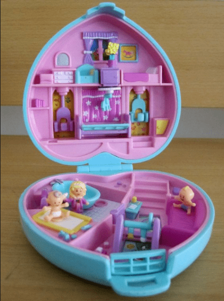 polly pocket heart house