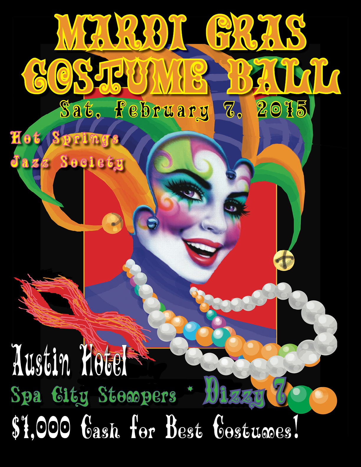 mardi gras costume ball