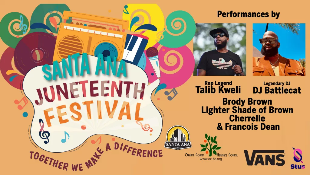 The Rd Annual Juneteenth Festival In The City Of Santa Ana Saturday