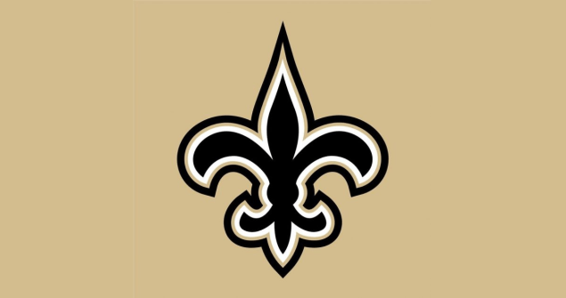 new-orleans-saints-black-logo-gold-background.png | Sunny 95.1