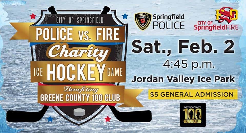 Police vs. Fire Charity Ice Hockey Game KTTS