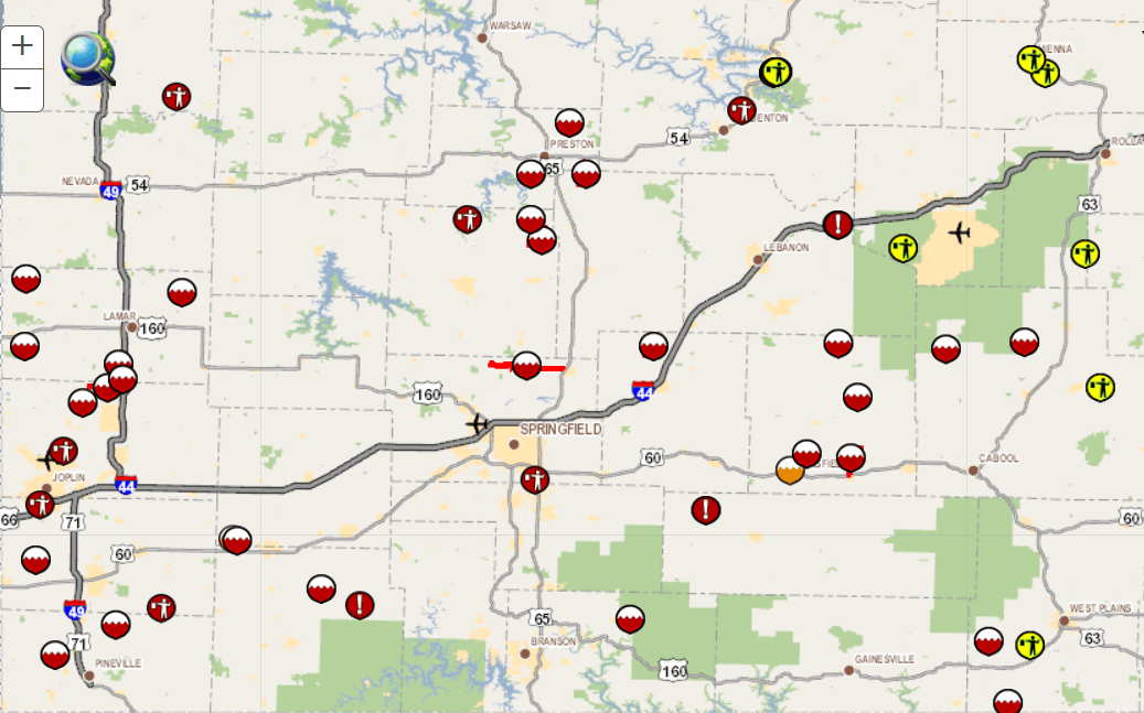 MoDOT Map 