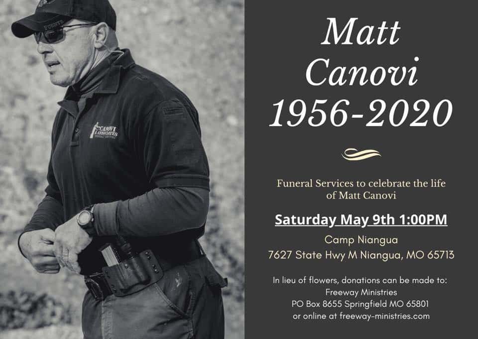 Funeral Arrangements For KSGF Talk Show Host Matt Canovi | KTTS