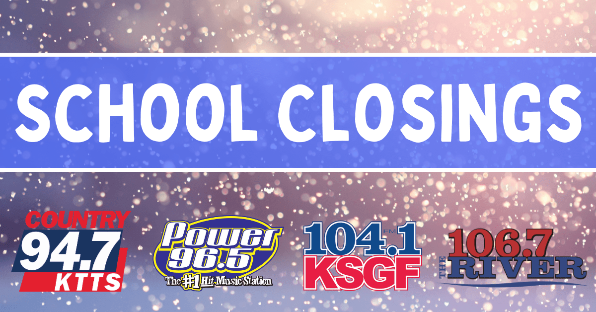 School Closings For Wednesday, January 27, 2020 KTTS