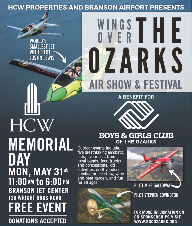 Wings Over The Ozarks Air Show Announced For Memorial Day Ktts