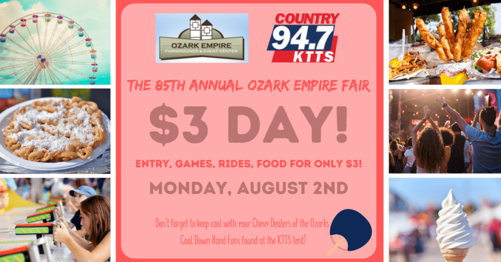 $3 Day at the Ozark Empire Fair - Vimarsana News