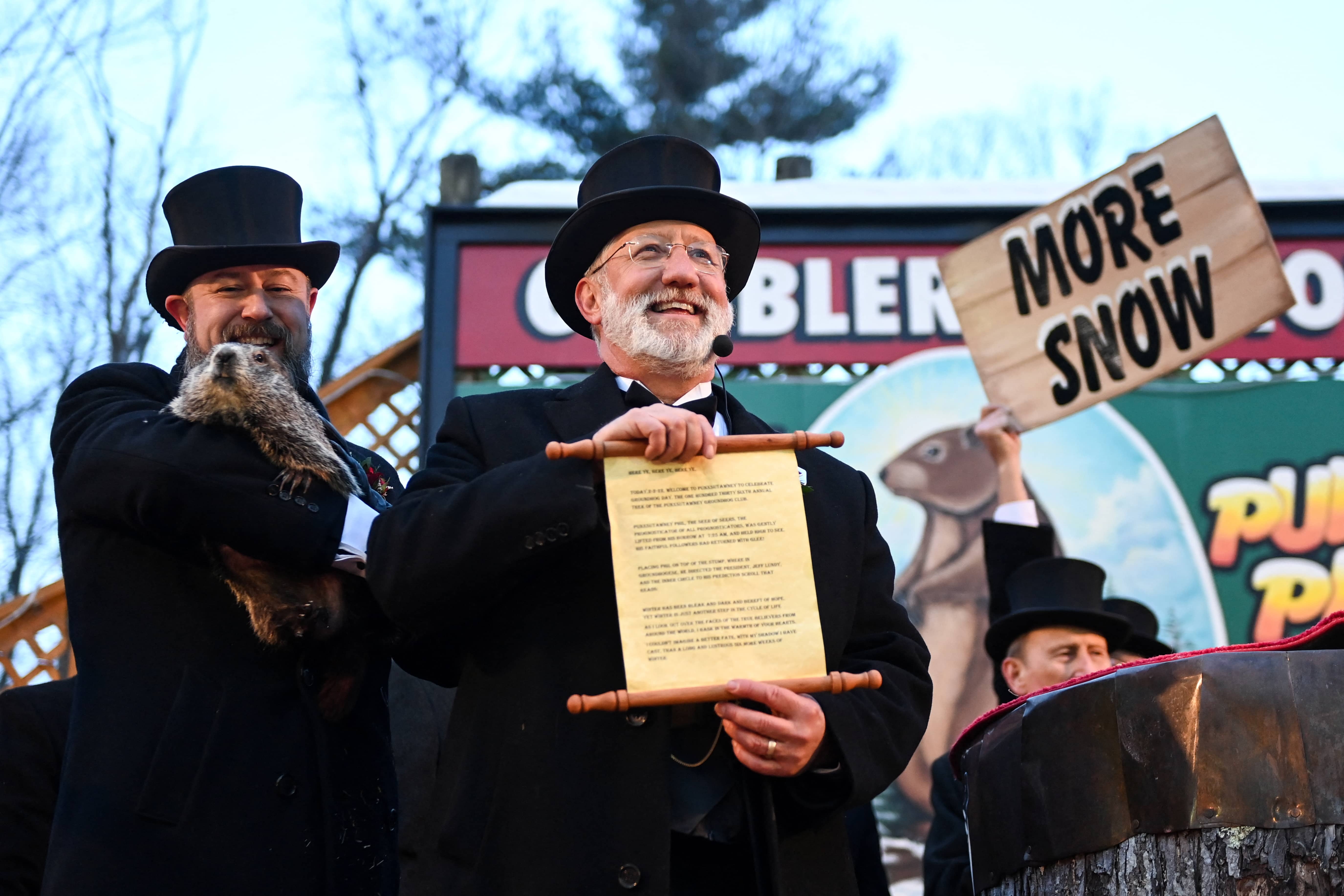 Punxsutawney Phil Predicts Six More Weeks Of Winter KTTS