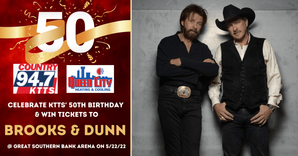The KTTS 50th Birthday Giveaway: Brooks & Dunn - Vimarsana News