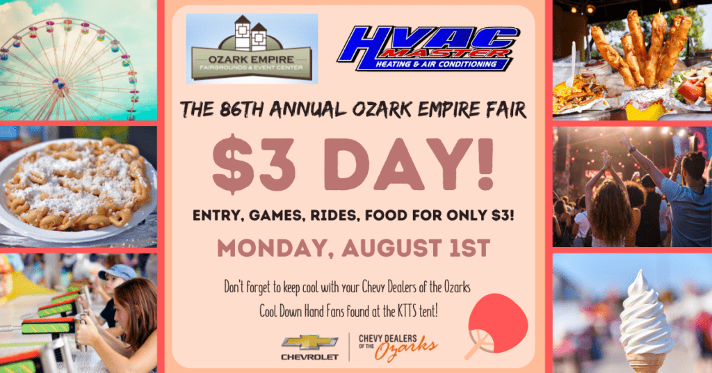 $3 Day at the Ozark Empire Fair - Vimarsana News