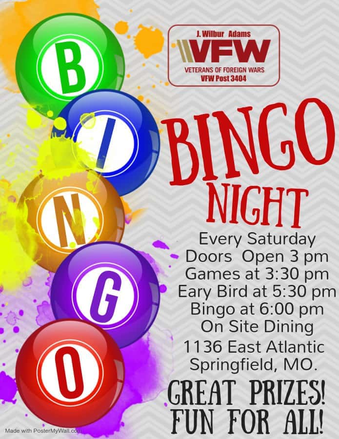 Vfw Bingo Night Near Me