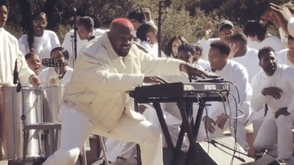 Kanye West Leads Sunday Service  DJ Eric B  Hot 104.5 