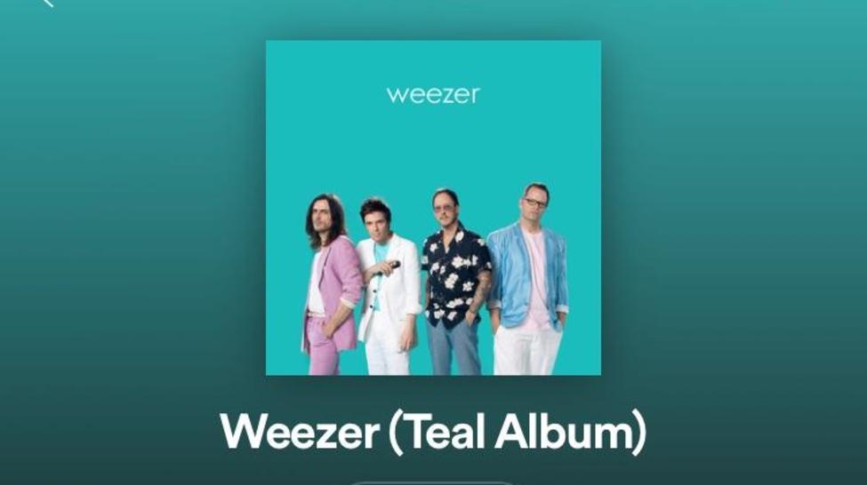 weezer teal album mp3