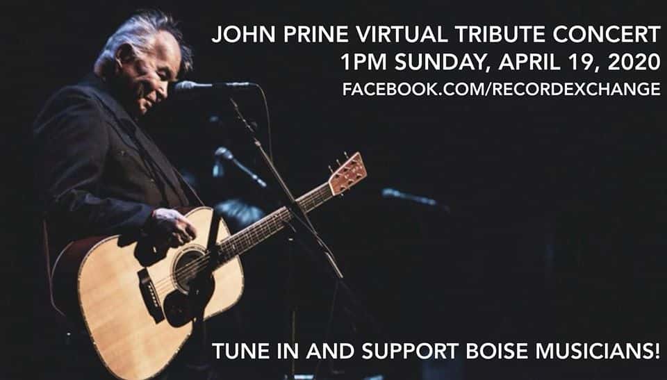 RECORD EXCHANGE JOHN PRINE VIRTUAL TRIBUTE 94.9 The River