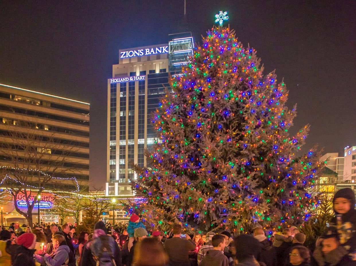 105 1 The River Christmas 2022 Downtown Boise Holiday Tree | 94.9 The River