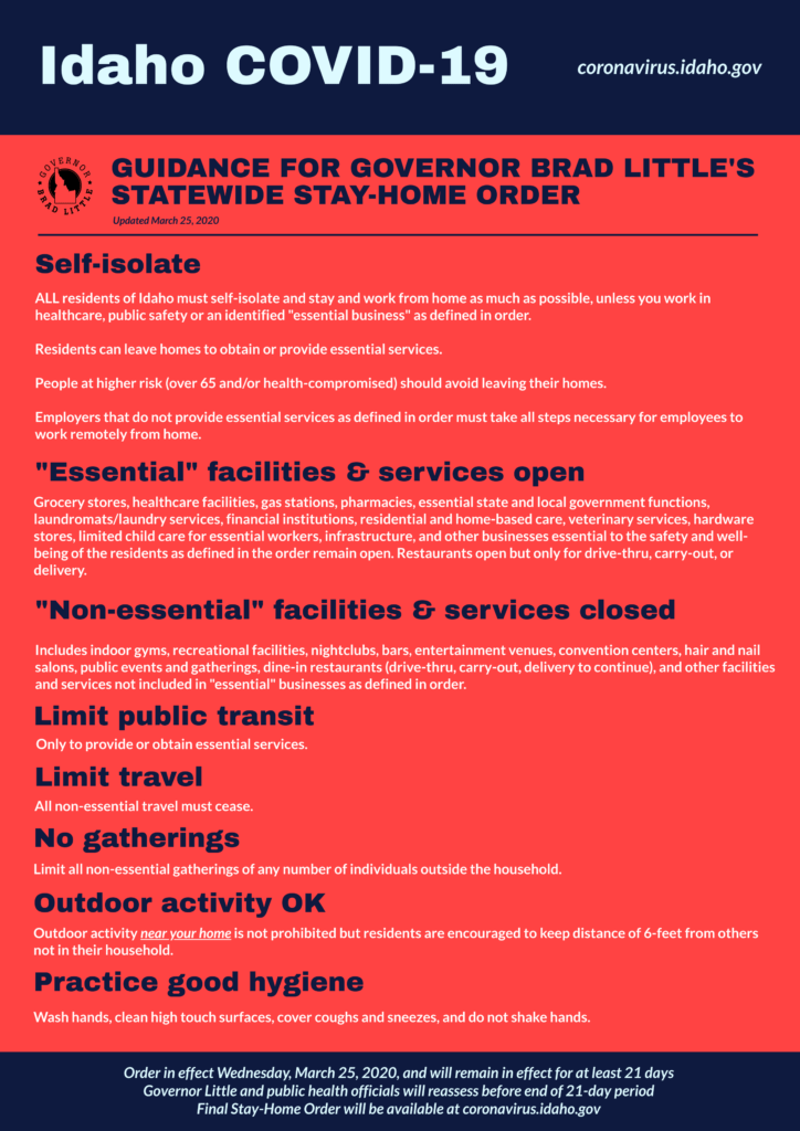 Stay At Home Order