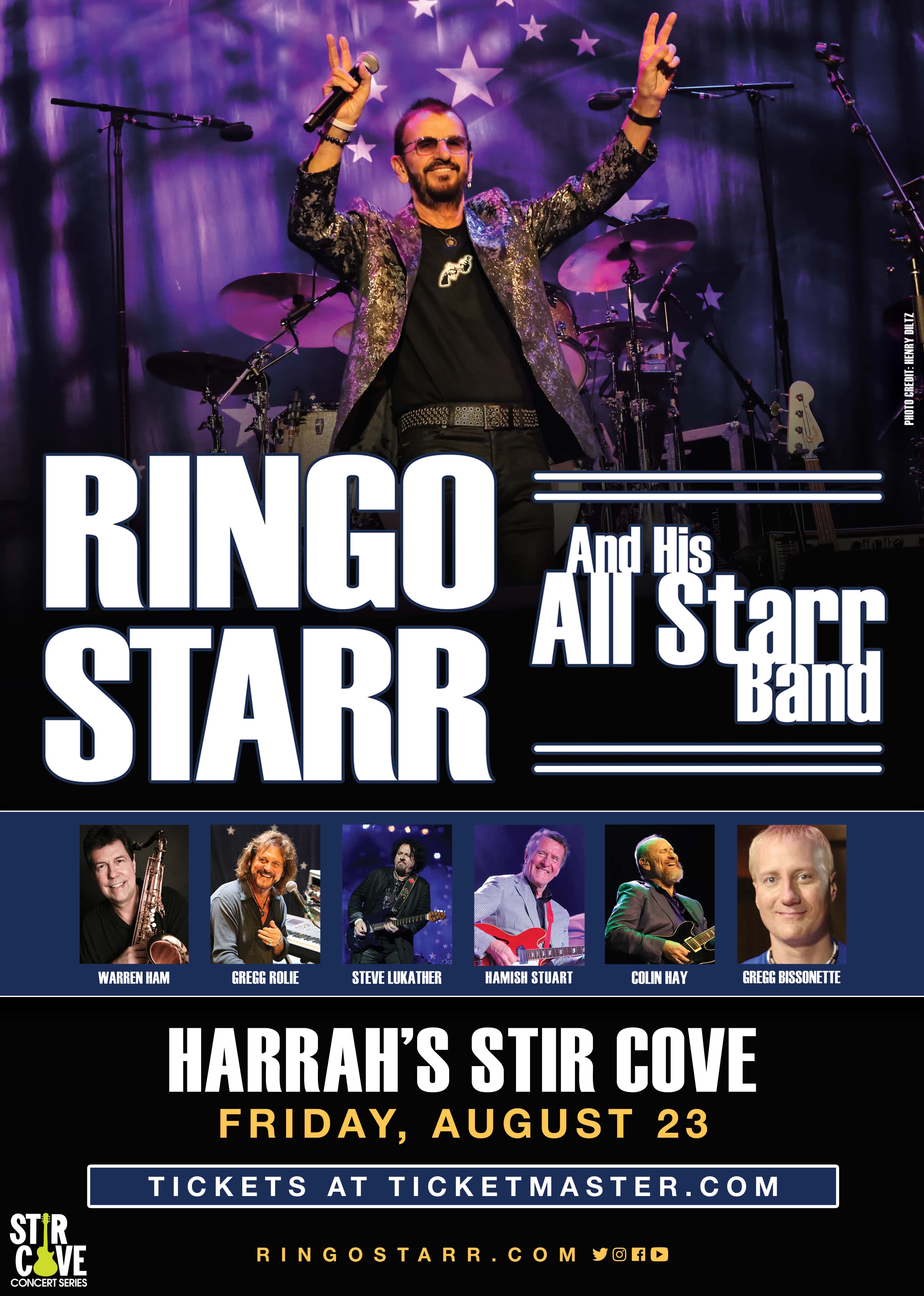 Ringo Starr and his All Starr Band @ Harrah’s Stir Cove