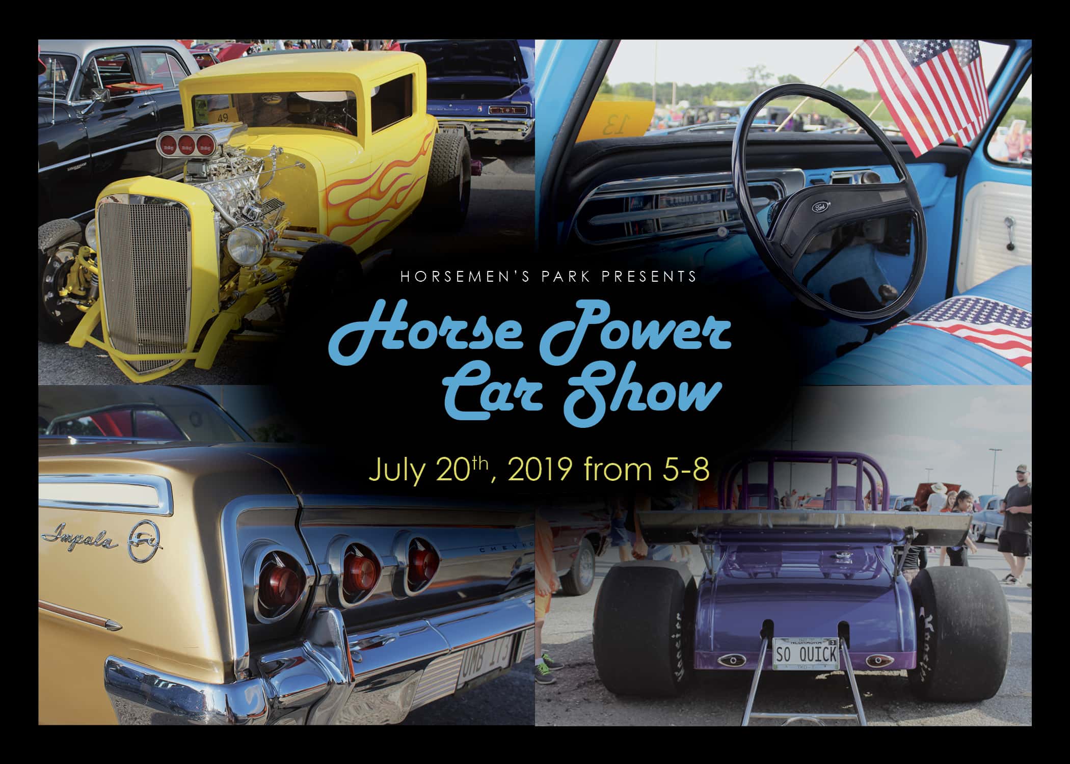 Horse Power Car Show at Horsemen’s Park Star 104.5 80's, 90's & Now