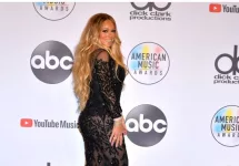 Mariah Carey at the 2018 American Music Awards at the Microsoft Theatre LA Live. LOS ANGELES^ CA. October 09^ 2018